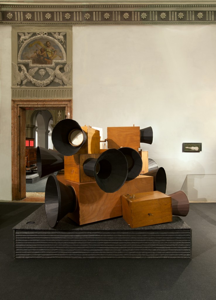 Luigi Russolo, <i>Intonarumori</i>, (1913 -14 ; ricostruzione di Pietro Verardo, 2002 - 2009)  (Photo Attilio Maranzano)