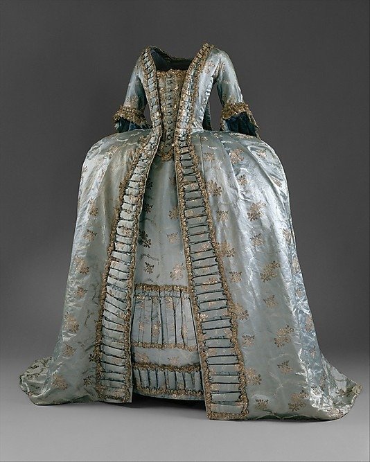 Dress-Robe-à-la-Française-Date-ca.-1765-Culture-European-Medium-silk