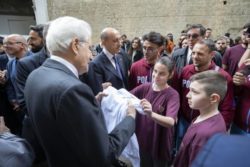 Il Presidente Mattarella incontra i ragazzi e le ragazze di Sanitansemble
