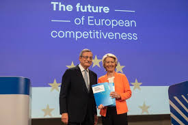 Mario Draghi e Ursula von der Leyen
