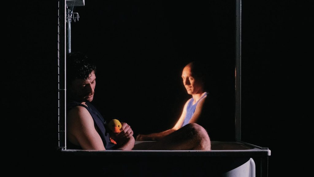 <em>Affogo</em> di Dino Lopardo con Mario Russo (ph. Simone Galli)